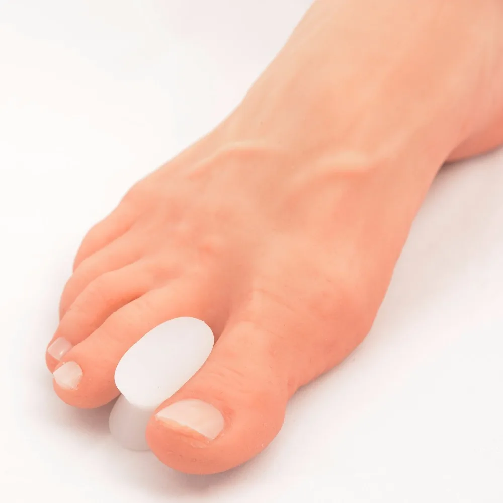 KONGDY Brand Soft Orthotics Bunion 8 Pieces = 4 Pairs Silicone Toe Separator Hallux Valgus Straightener Corrector Foot Massager