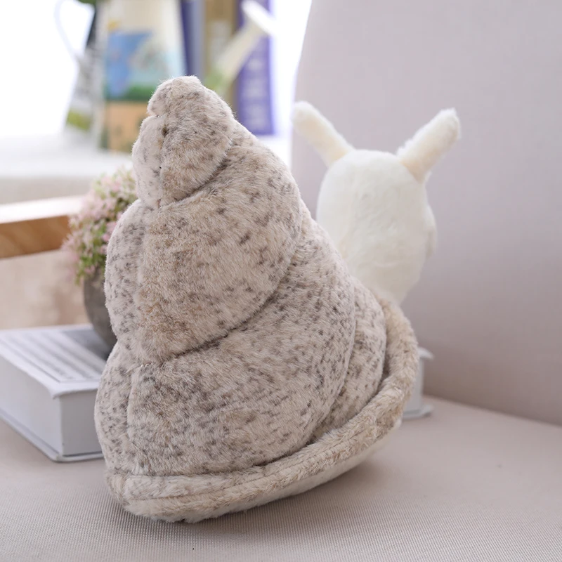 Snail Conch Toy Stuffed Plush Animal Soft Doll Lifelike Plush Insect Snail Toy Baby Kids Toy Birthday Gift for Children