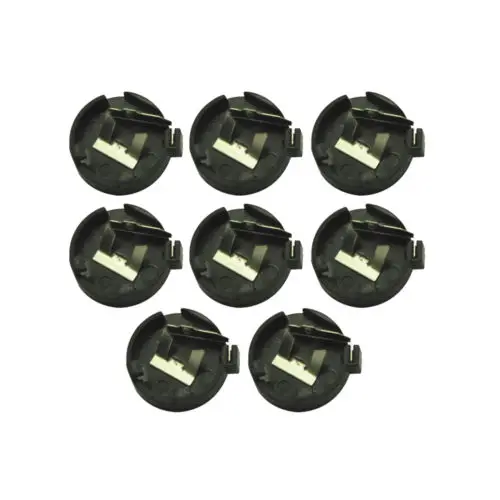 500PCS/LOT wholesale CR1220 Cell Battery Holder Button Coin Battery Socket Case