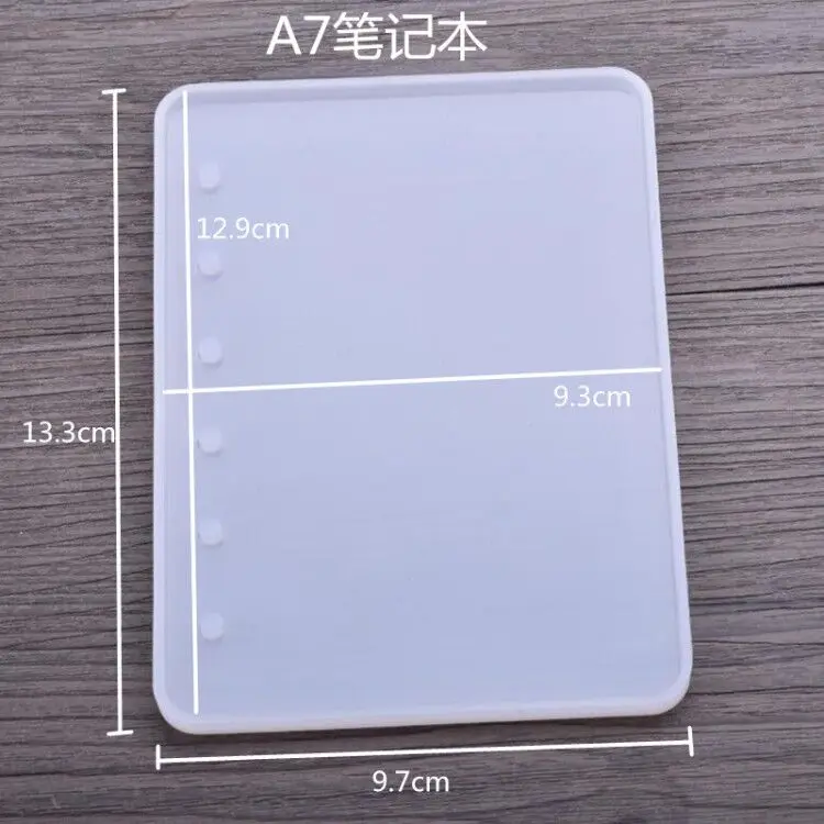 A5 A6 A7 Notebook cover Silicone Mold for jewelry Resin Silicone Mould handmade DIY epoxy resin molds gifts