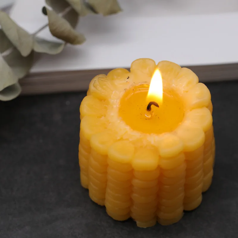 New The Corn shape Silicone Mold Candle Mold Cake Soap Mould Maize DIY Handmade Candle Molds