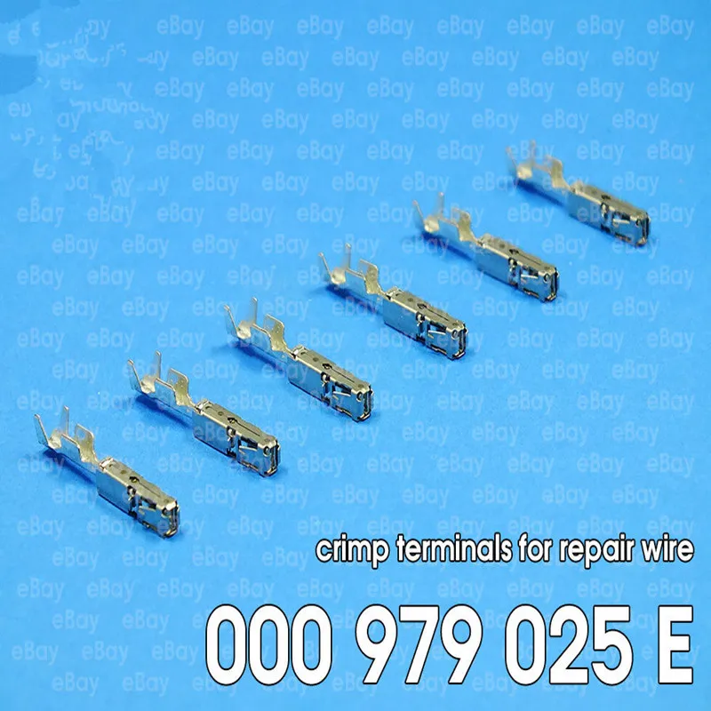 Free shipping Crimp Terminals (pins) For Repair Wire for Seat 000979025E 000 979 025 E