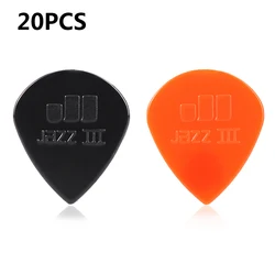 Picaretas de Nylon coloridas para Guitarra, Tortex, Jazz, III, XL, Mediador Plectrum, Peças Guitar, Acessório, 20 Pcs, 50 Pcs