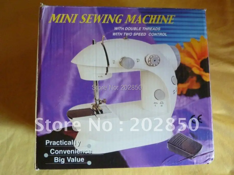 Free Shipping Mini Sewing Machine,Very Light,Steady Function,1 Year Quality Warranty+Whole Life Technical Support With CE,ROHS