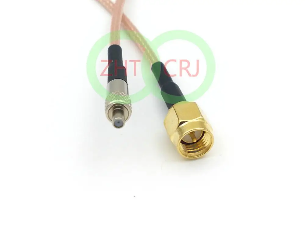 100PCS Straight TS9 Female To SMA Male Plug RG316 Coaxial Pigtail Cable  wholesale