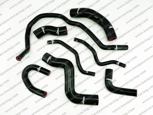 SILICONE RADIATOR/HEATER HOSE/PIEP FOR VW GOLF GTI 2.0T FSI MKV MK 5  BLACK