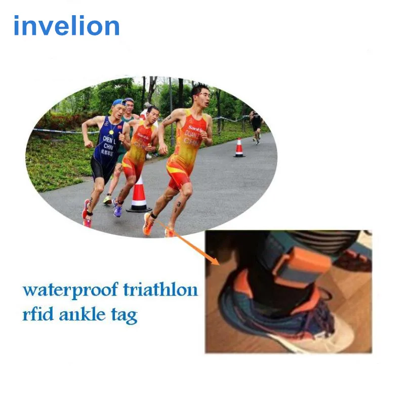 Waterproof Silicone Smart Wristband uhf rfid wristband chip tag for marathon race timing open water timing personal attendance