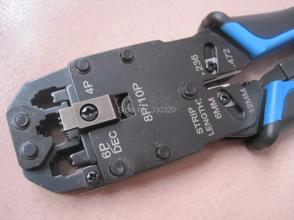 LT-200AR Rj45 Rj11 Rj12 Wire Lan Network Cable Crimper Crimp Pc Network Tool Stripper 10p/8p/6p/4p