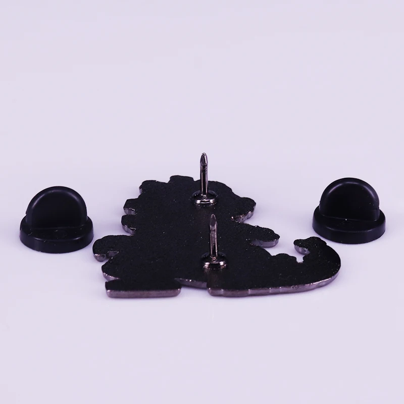 dinosaur enamel pin
