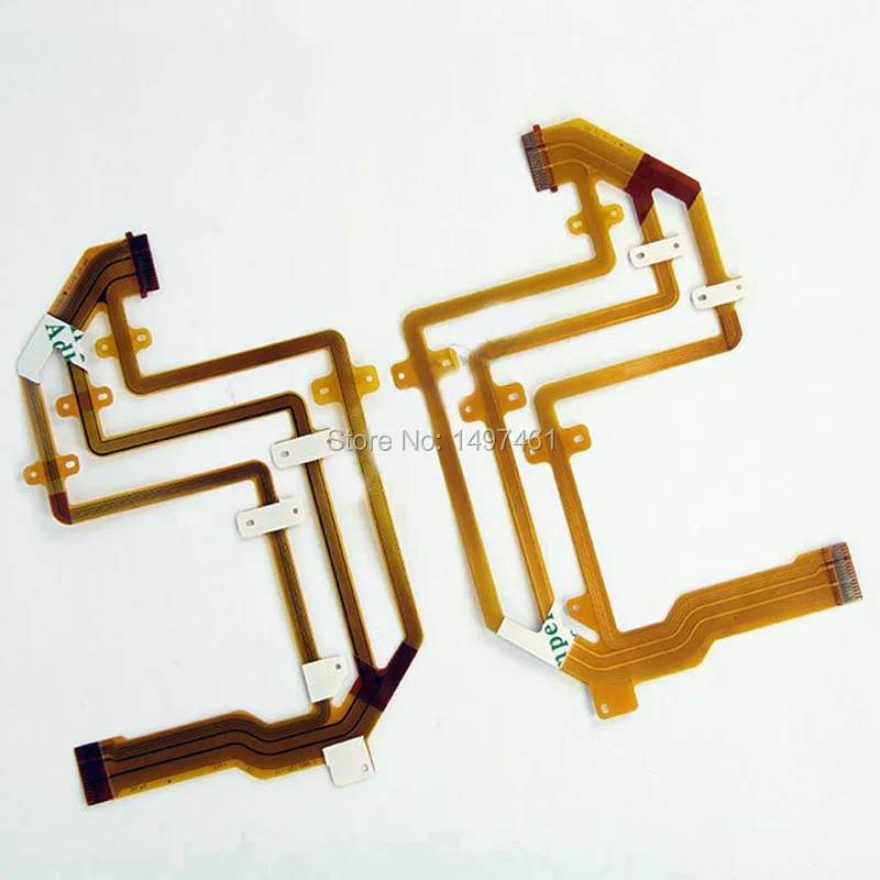 2 STKS LCD scharnier draaien shaft Flex Kabel voor Sony DCR-SX33E SX33 SX34 SX43 SX44 SX53 SX63 Video camera