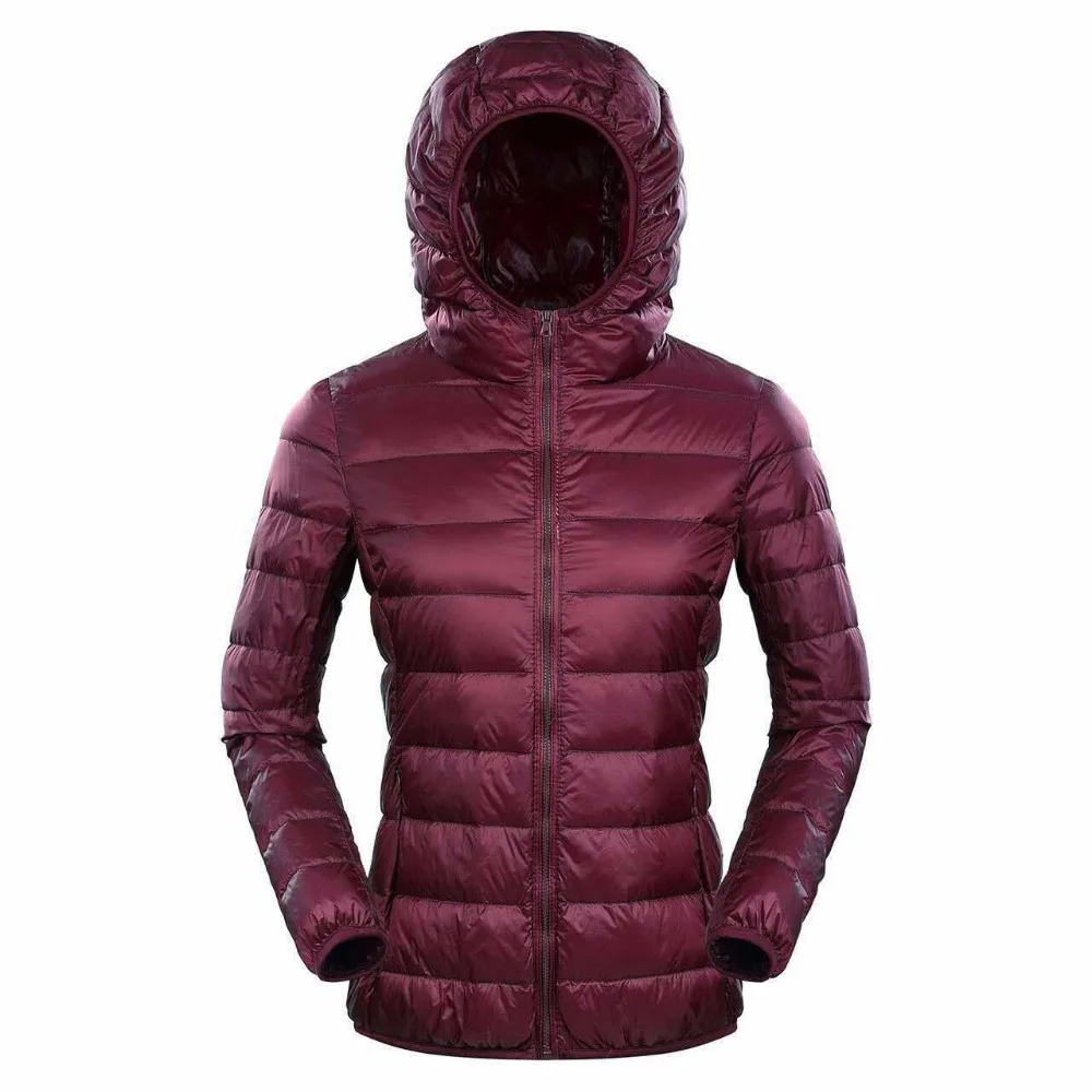 Newbang 7xl Plus Size Daunen jacke Frauen Kapuze ultraleichte Daunen jacke Frauen plus Feder Winter dünne warme Wind jacke Mäntel