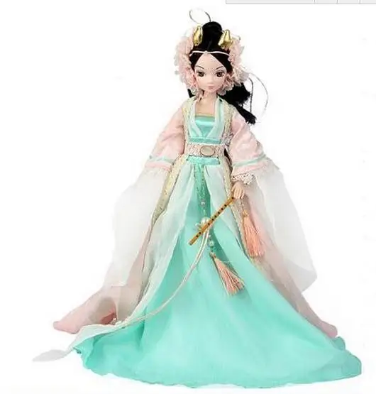 Special Low Price Sale 29CM Kurhn Dolls For Girl Chinese Traditional Doll Joint Body Model Toys For Children Kids Birthday Gift