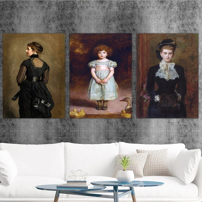 Home Decoration Print Canvas Art Wall Pictures Poster Canvas Printings Paintings  British John Everett Millais Palace painting