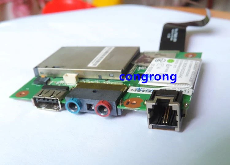 For Lenovo Thinkpad X200 X200S X201 X201I USB Audio Network Card Reader Board