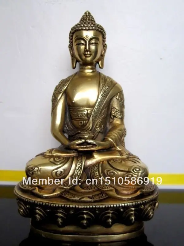 

Tibetan Buddhis Amitabha bronze buddha statue