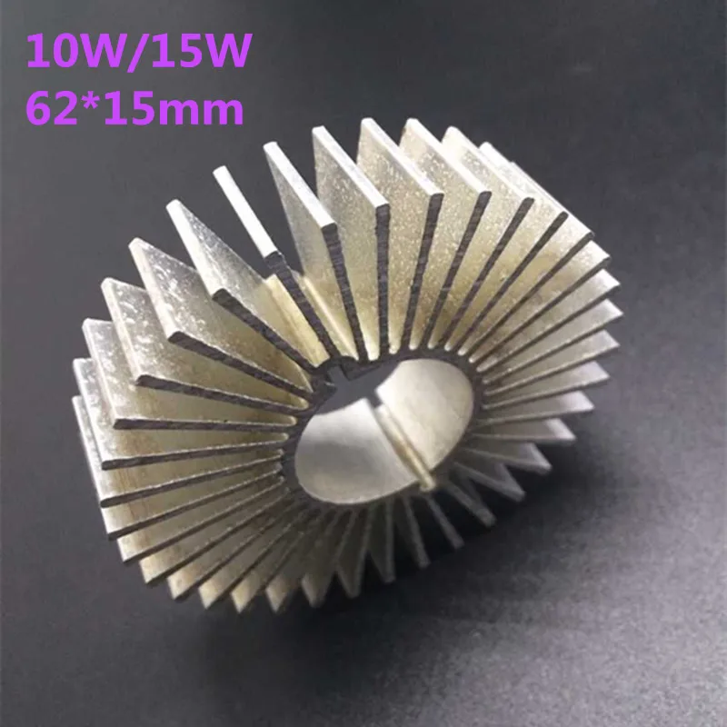 20pcs/lot LED Aluminum Heatsink LED Radiator For 10W 15W High Power Lamp DIY LED Cooler dissipador de   calor UFO PCB Radiator