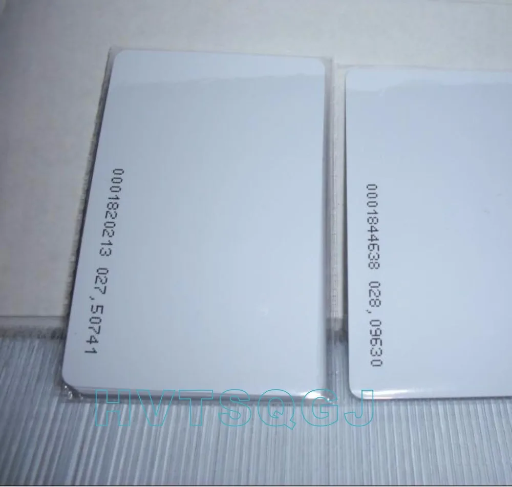 500pcs blank ID 125khz PVC blank card