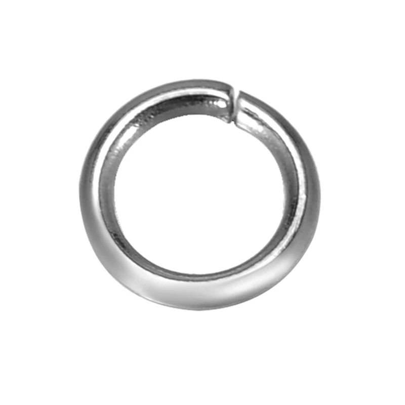 DoreenBeads 500 스테인레스 스틸 오픈 점프 링, 직경 6mm 결과 (B10270), 이우