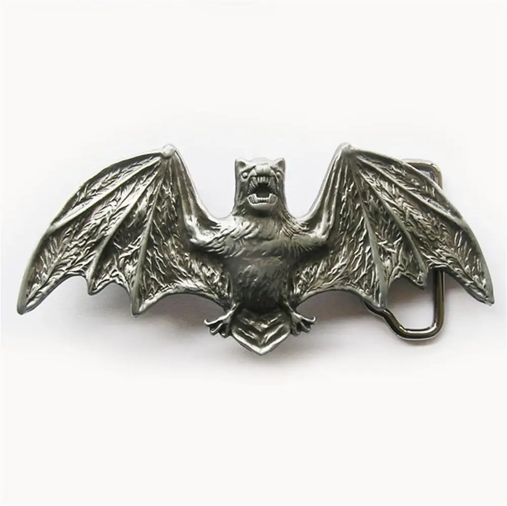 Boucle De Ceinture chauve-souris découpée en 3D, nouveau Style Vintage, également en Stock aux états-unis, BUCKLE-3D012