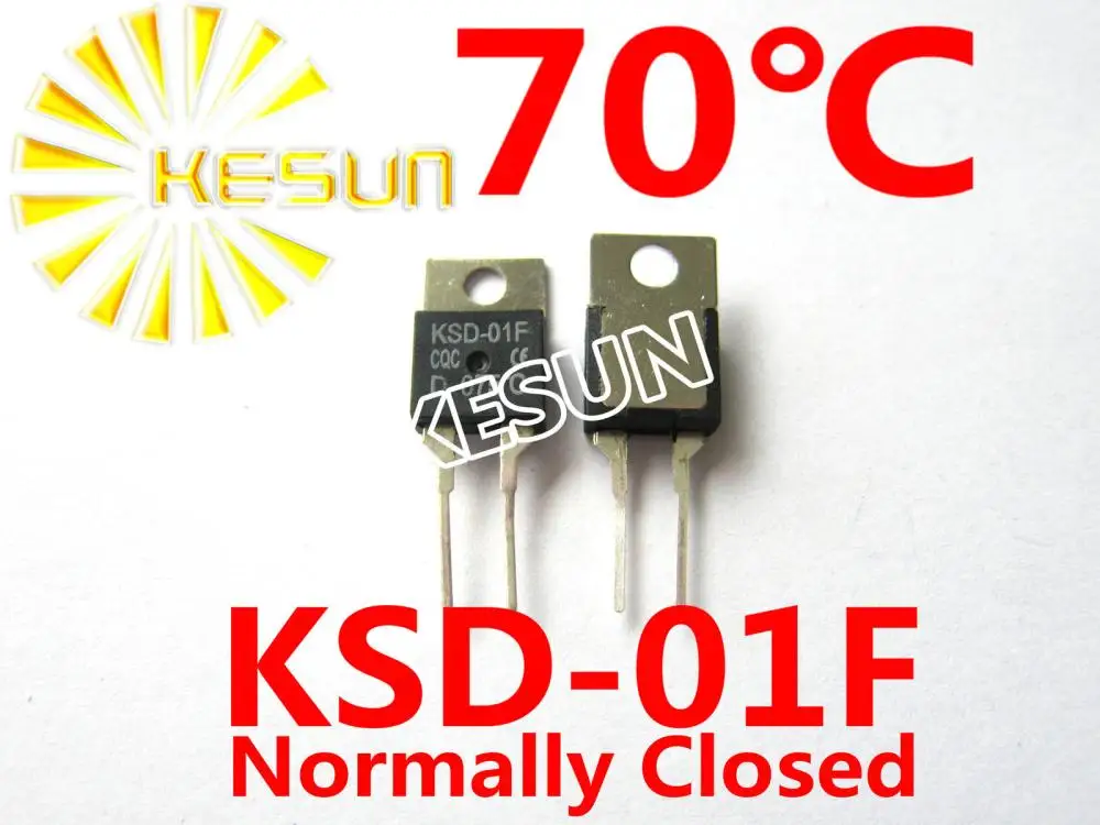 

KSD-01F 0-150 degrees C Normally Closed/Open Temperature Control Switch Thermostat JUC-31F x 100PCS