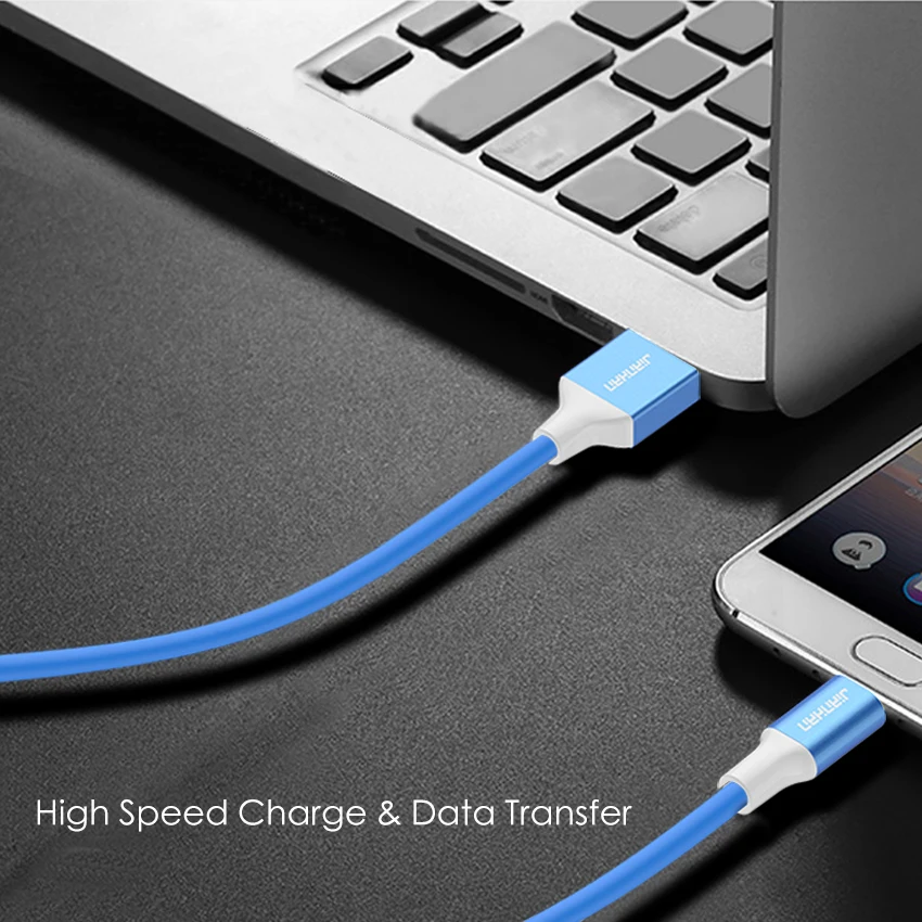 JianHan Reversible Micro USB Cable Charger Fast Charging Data Cord 2A Universal for Samsung Xiaomi Huawei Android Mobile Phone