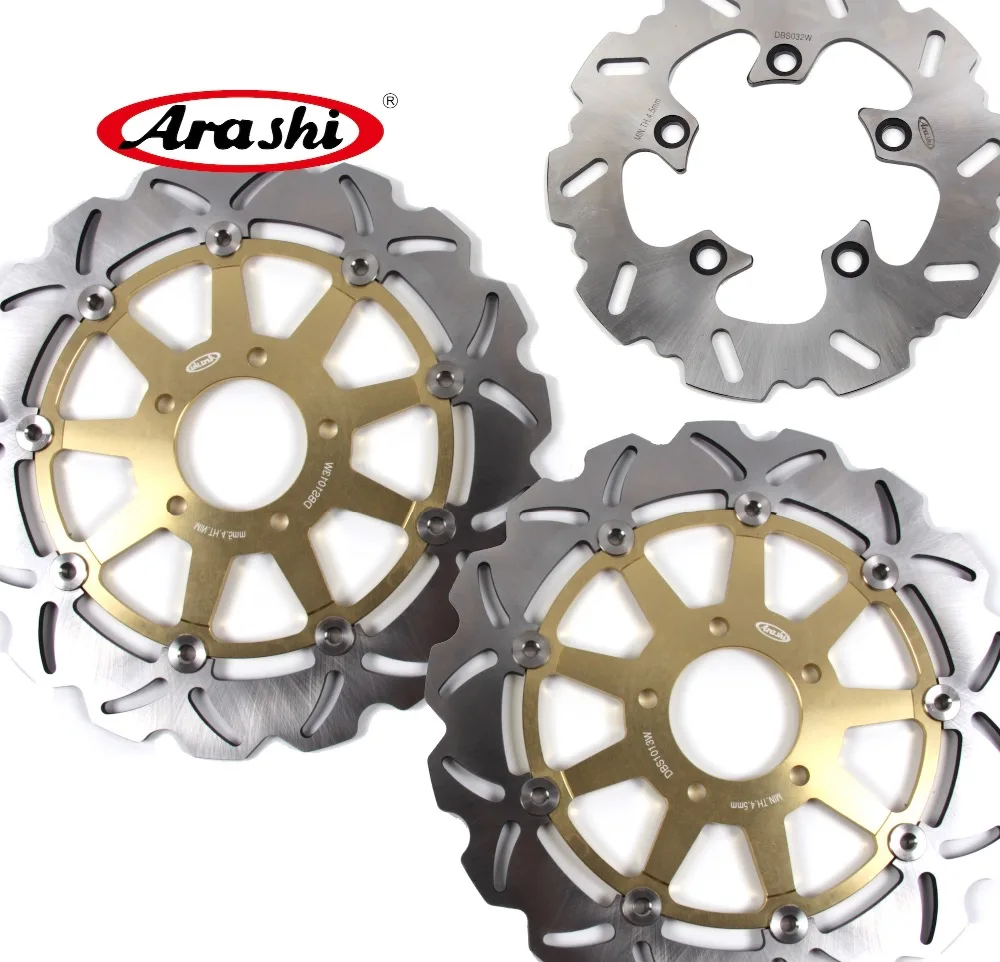 

ARASHI TL1000R CNC Front Rear Brake Rotors Brake Disc Fit SUZUKI TL 1000 R 2003 2002 2001 2000 1999 1998 / TL1000R GSXR1000