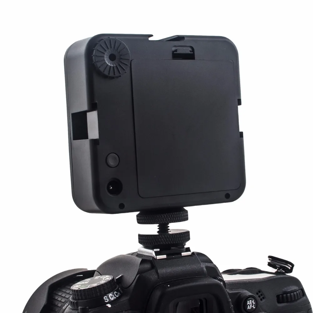 미니 LED 카메라 비디오 램프 패널, 매크로사진 야외 SLR LED 사진 조명 LED64, DSLR 카메라 캠코더 미니 dvr용