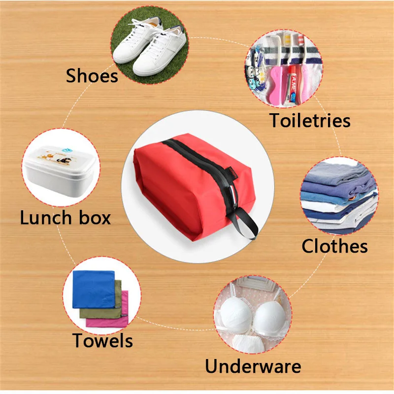 Durable Ultralight Waterproof Oxford Washing Gargle Stuff Bag Outdoor Camping Hiking Travel Storage Bag Swimming Bag Tools Bag