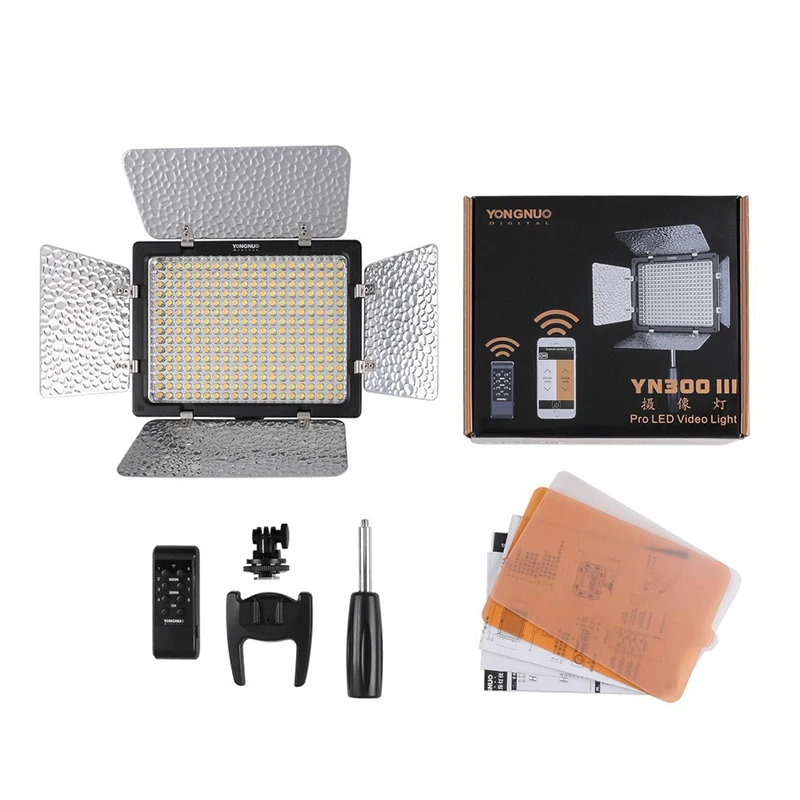 YONGNUO YN300 III Bi-Color LED Video Light 3200K-5600K