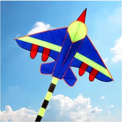 Free shipping 3m kites flying air plane kite toys for kids kites fighter kite with handle line wei kite elf aircraft kites koi