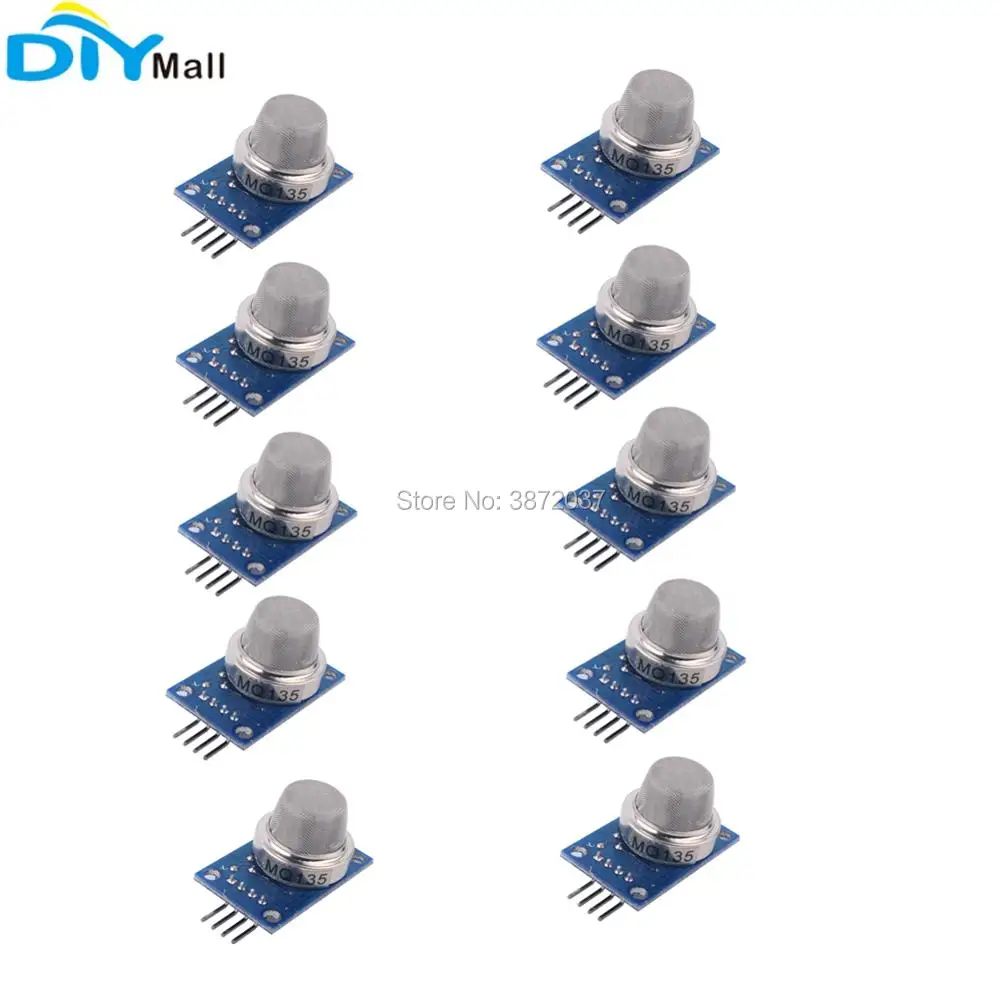 

10pcs/lot MQ-135 MQ135 Air Quality Sensor Hazardous Gas Detection Module for Arduino