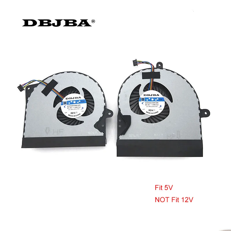 

New CPU GPU Cooling Fan For ASUS G751 G751M G751J G751JT G751JM G751JL Laptop Cooler Fan