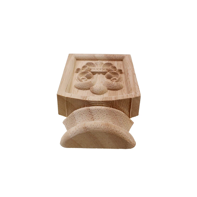 RUNBAZEF Solid Wood Vintage Home Applique Wedding Decoration Maison Accessories Modern Furniture Applique Wooden Figurines