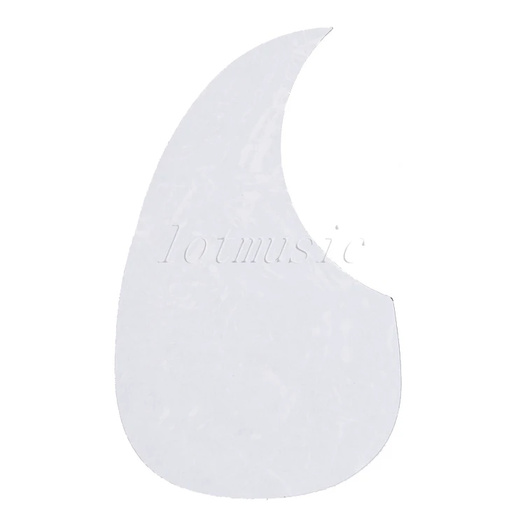 10pcs comma shaped shell Acoustic Guitar Adhesive Pick guard