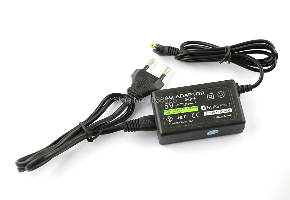 EU/US Plug 5V Home Wall Charger Power Supply AC Adapter for PlayStation Portable PSP 1000 2000 3000 Charging Cable Cord