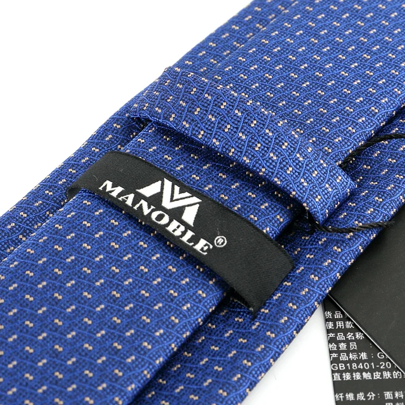 Vendita calda New Fashion Brand 7CM Designer Business Tie per uomo Gravata stretto cravatte da uomo Skinny Dot Gift