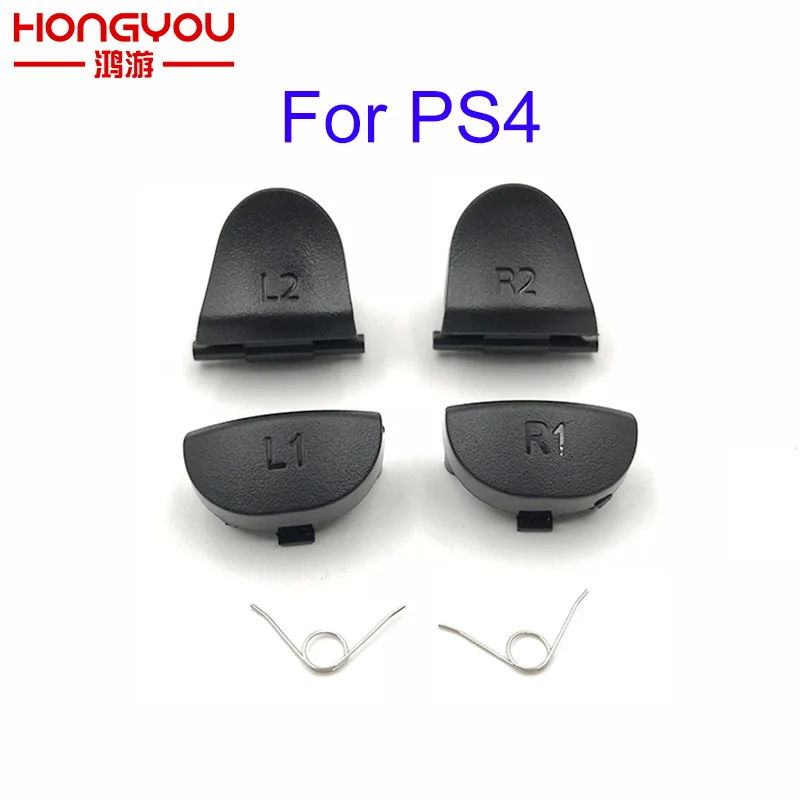 Replacement L1 R1 L2 R2 Trigger Buttons Button with Spring  For PlayStation 4 PS4 Controller