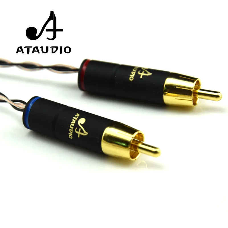 ATAUDIO HIFI 4.4mm do 2 kabel Audio RCA Sony WM1A/1Z PHA-1A/2A Z1R 4.4mm aktualizacji kabel