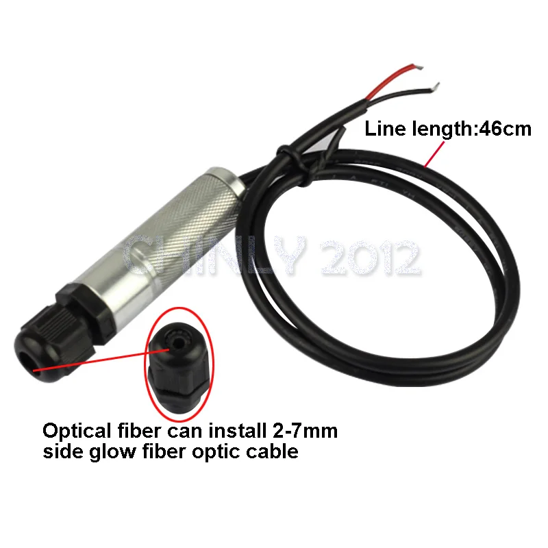 CREE chip 0.5W DC 12V car use home use different colors car light car bulb side glow fiber optic light illuminator