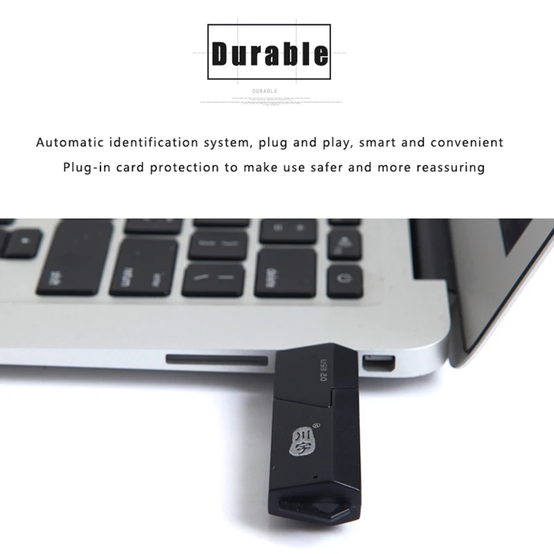 Kawau-قارئ بطاقة الذاكرة الذكية C295 ، USB 2.0 ، SD/Micro SD ، TF OTG ، محول بطاقة الذاكرة لأجهزة الكمبيوتر المحمول ، USB 2.0 من النوع C ، قارئ بطاقة SD