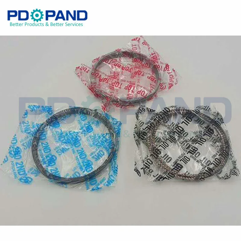 

VQ40 VQ40DE STD Full Set Piston Rings 12033-8J100 for Nissan PATHFINDER (R51)4.0 4WD HARDBODY (D22)4.0 4x4 3954cc 2.5mm