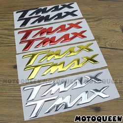 2PCS 3D Motorcycle Motorbike Tank Emblem Label Badge Stickers Decals For TMAX T-MAX 500 530 560 TMAX500 TMAX530 TMAX560