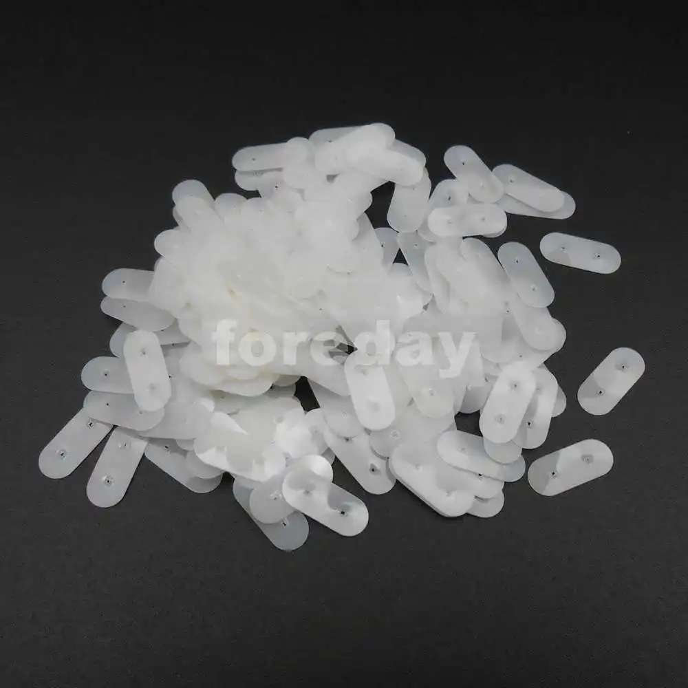 100-10000PCS X Crystals Gasket For 2 Pins 2-Pin HC 49S Patch Insulation Slices Bottom Pad White *FD057