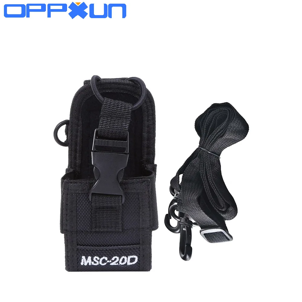 OPPXUN MSC-20D Nylon Carry Case For Kenwood BaoFeng UV-5R UV-5RA UV-5RB UV-5RC UV-B5 UV-B6 BF-888S Walkie talkie Bag Case Holder