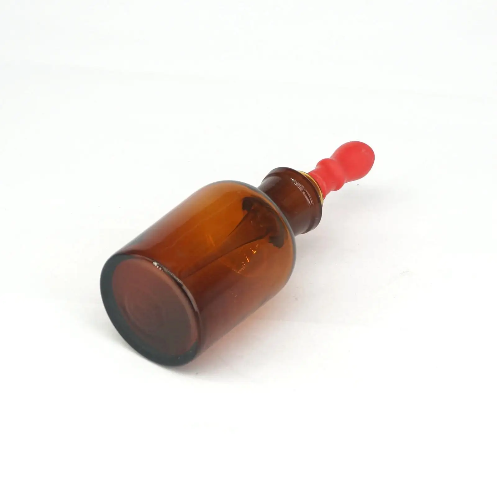 60ML Brown Glass Dropping Bottle Pipette With Ground Stopper and Dropper