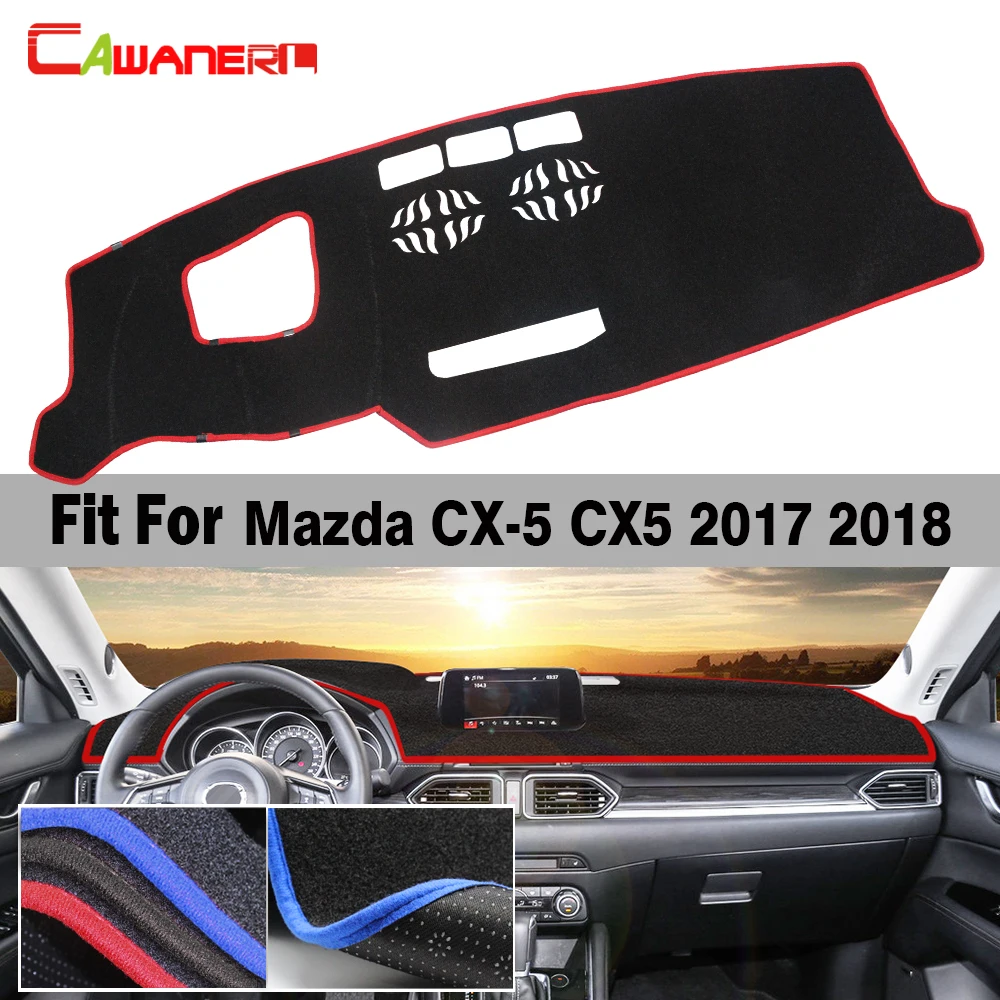 

Car Dashboard Pad Avoid Light Mat Desk Instrument Platform Carpet Cover Anti Slip For Mazda CX-5 CX5 2017 2018