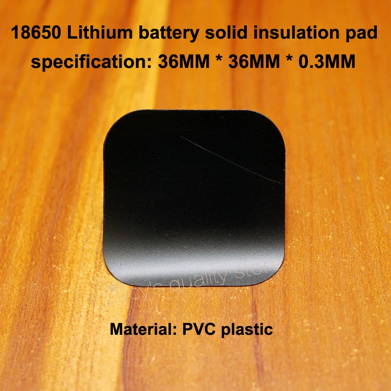 100pcs/lot 18650 Universal Lithium Battery High Temperature Insulation Gasket 18650 Battery Pack Insulation 4S Surface Mat