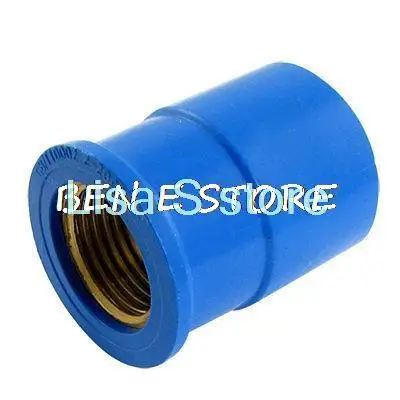 

18.7mm Female Screw Thread Pipe Straight Adapter Blue