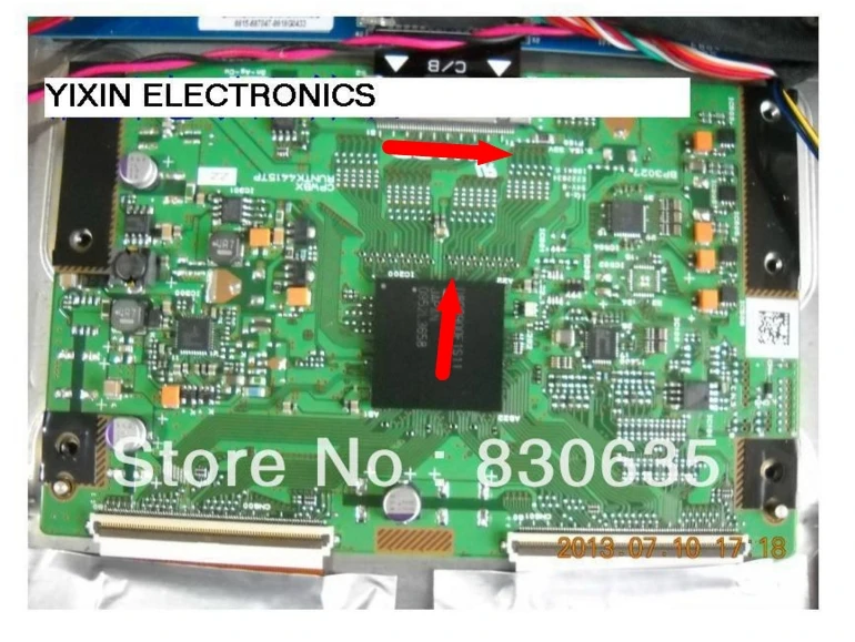 

CPWBX RUNTK 4415TP FOR LED-40V600 TPT400LA-3KX T-CON board price differences