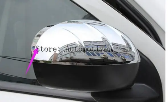 

2011-2015 For JEEP Compass Chrome Side Door Rearview Mirror Covers Decoration